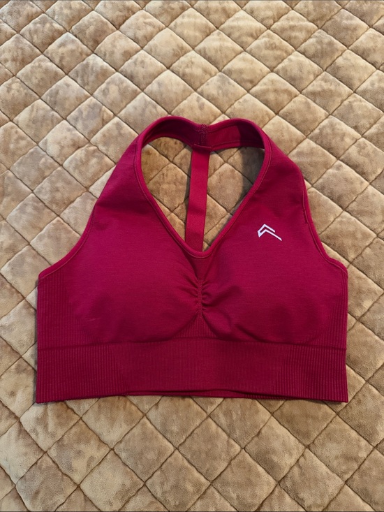 Oner Active Other - Oner Active Classic Seamless 2.0 V-Neck Bralette | Red Wine Marl